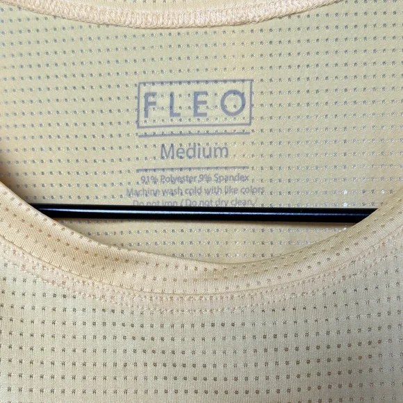 Fleo Dylan Muscle Crop - Lemon Zest - Picture 2 of 8